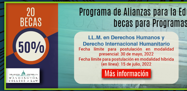 LL.M. en Derechos Humanos y Derecho Internacional Humanitario